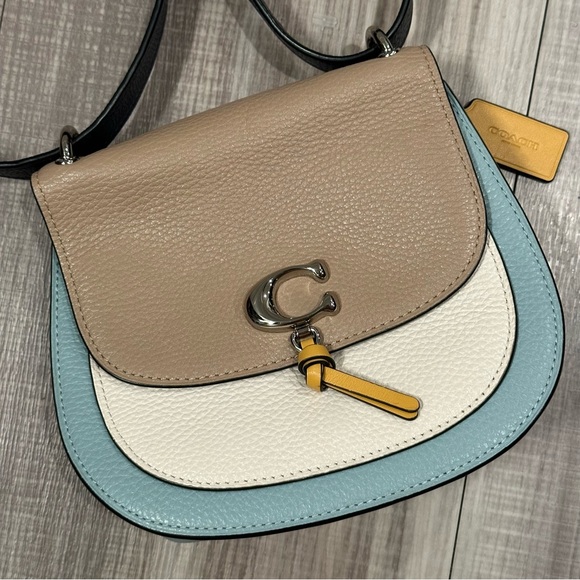 Coach Colorblock Crossbody Bag - Picture 2 of 9